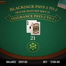 TikiTaka - Blackjack Table Game - Classic Casino